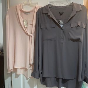Lot of 2 Ann Taylor and Loft shirts